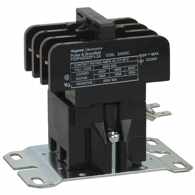 P25P42A22P1-240 TE Connectivity Potter & Brumfield Relays  Contactors (Electromechanical)